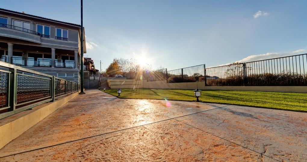 Béton imprimé belgique