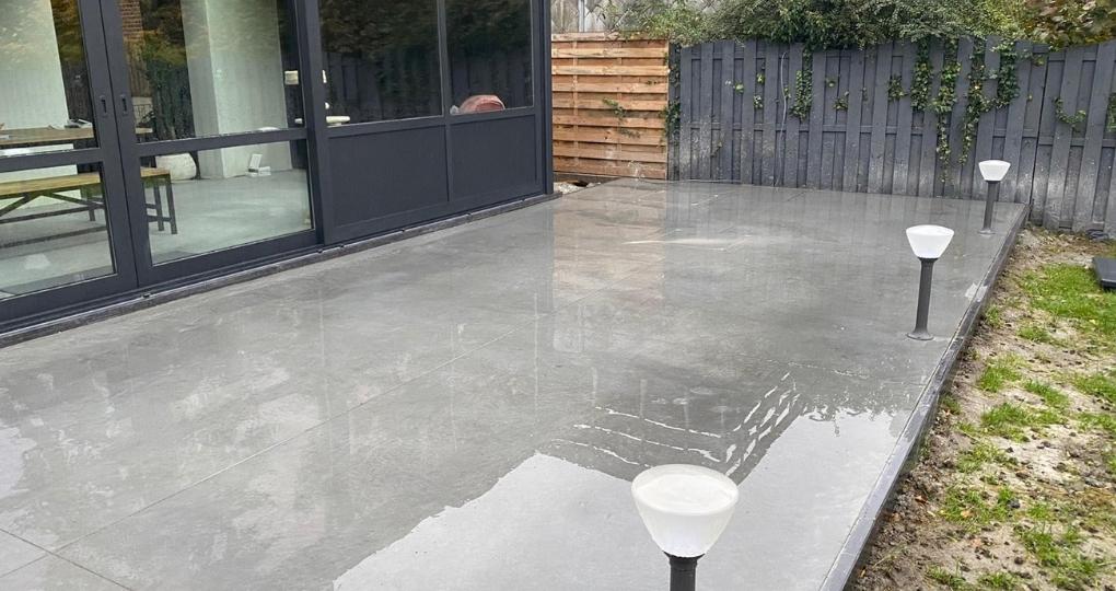 Béton lissé extérieur