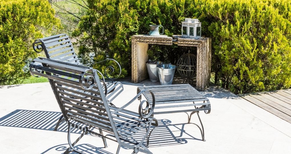 revêtement de sol pour la terrasse d’extérieur